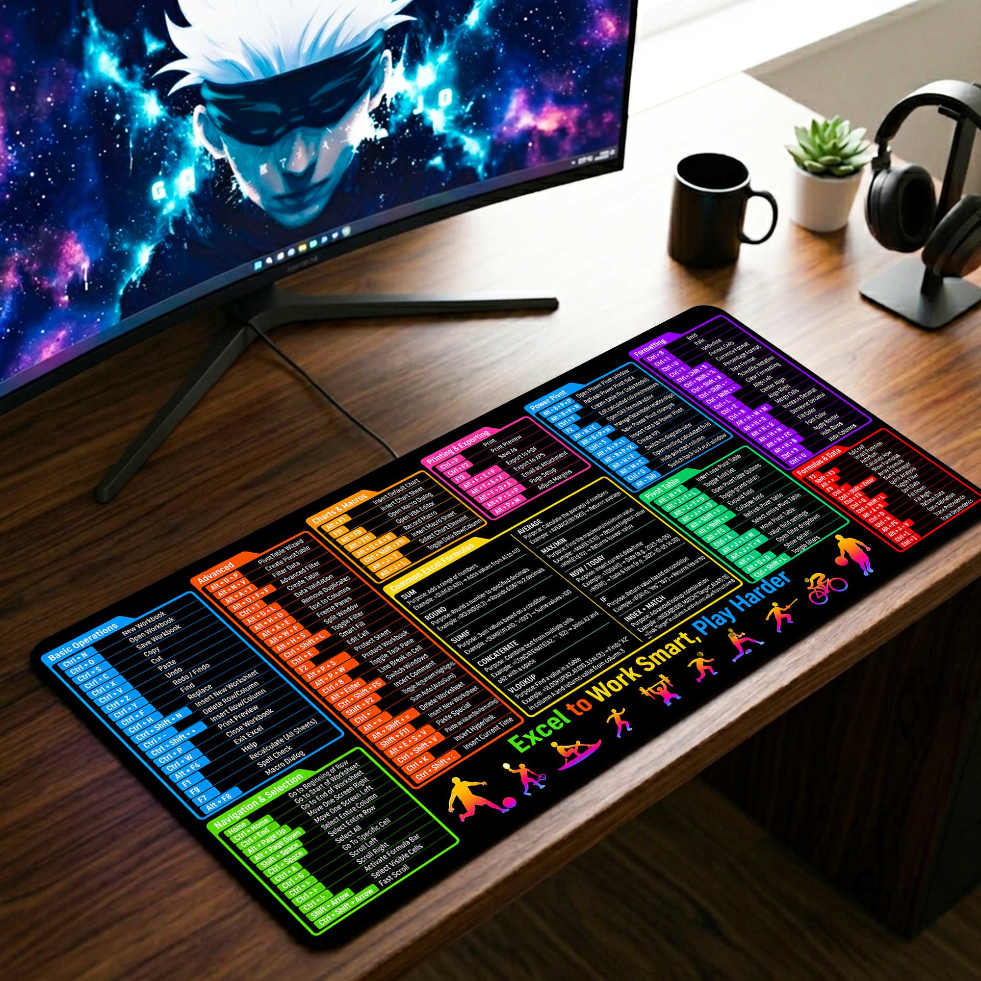 Excel PowerPlay Desk Mat Secondary image