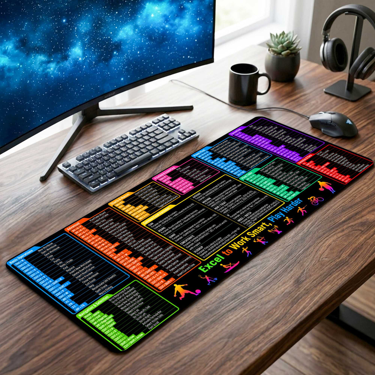 Excel PowerPlay Desk Mat