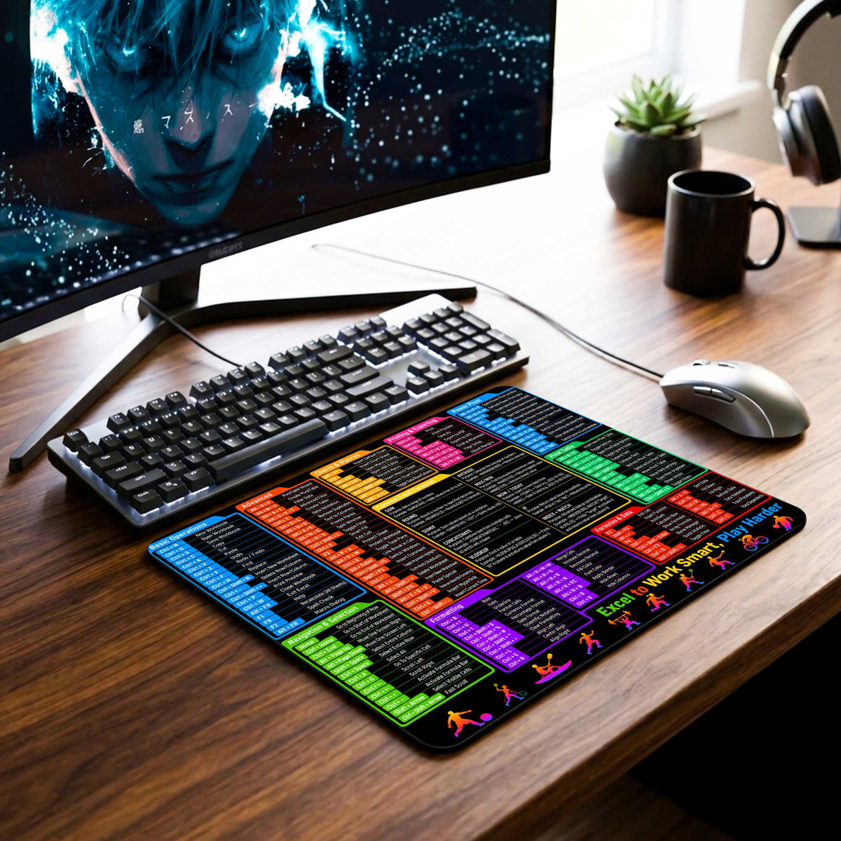 Excel PowerPlay Desk Mat