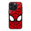 Classic Red Spider Mask Glass Case