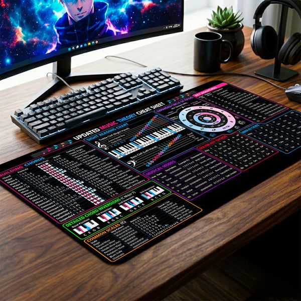 Music Theory Master Desk Mat