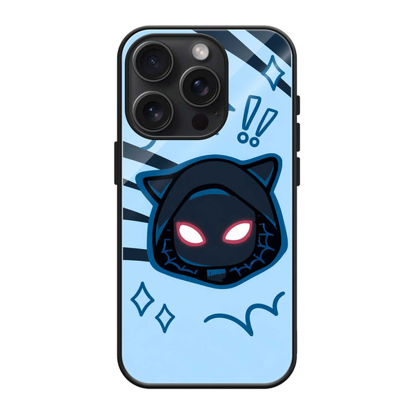 Chibi Spider Noir Glass Case