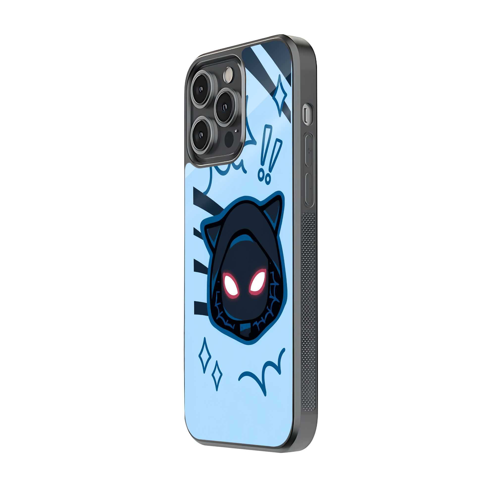 Chibi Spider Noir Glass Case Secondary image