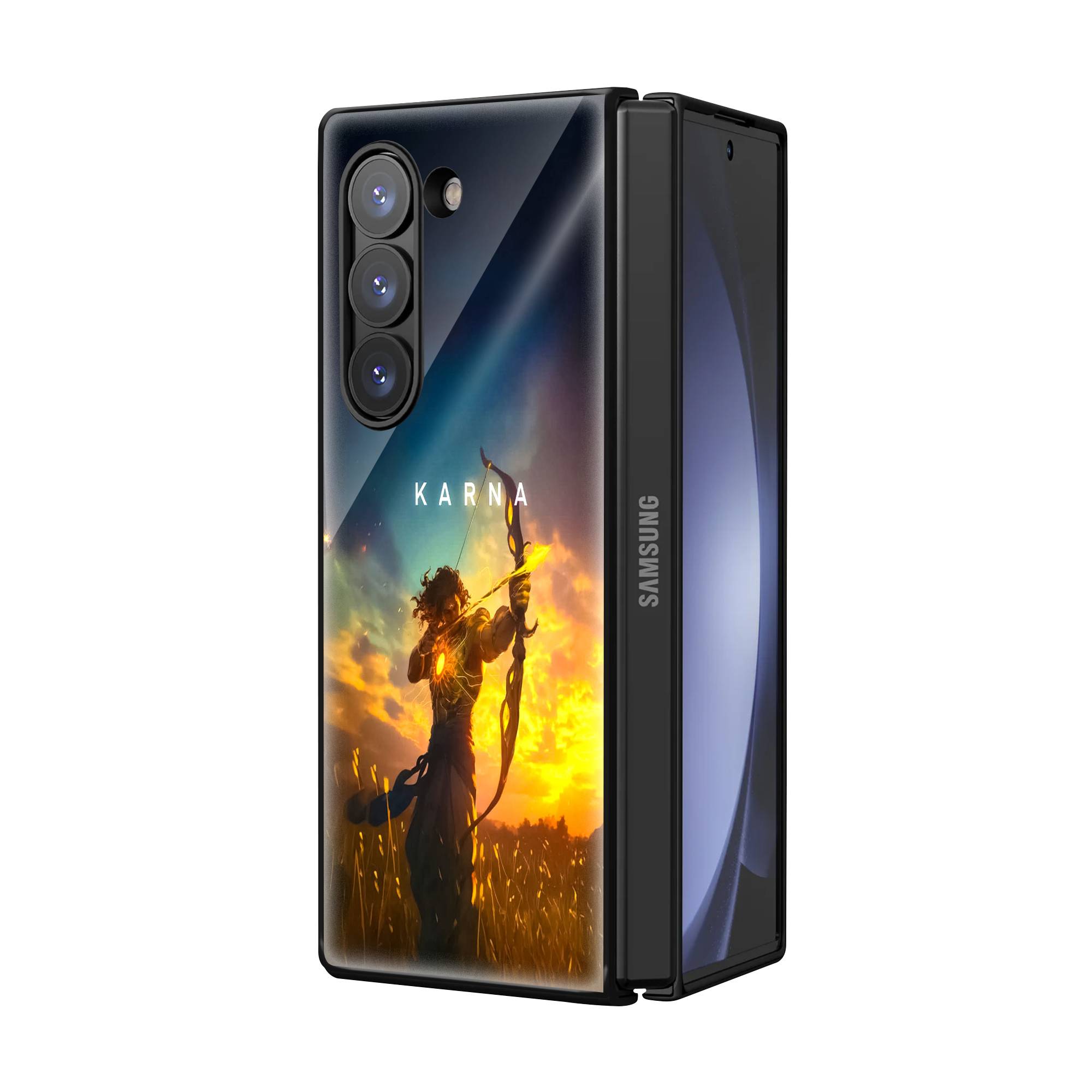 Karna Samsung Z Fold Glass Case Secondary image