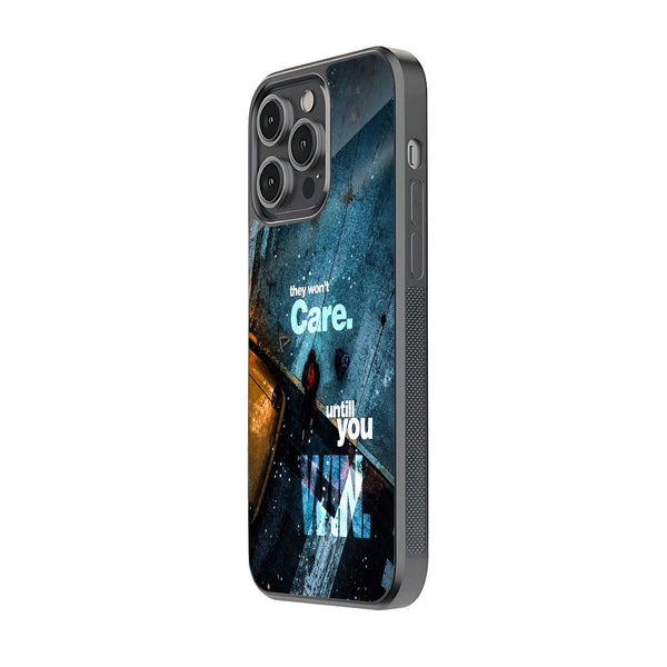 Until You Win Glass Case