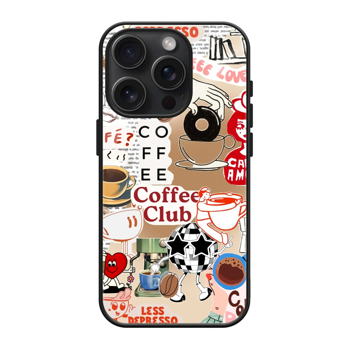 Espresso Club Glass Case