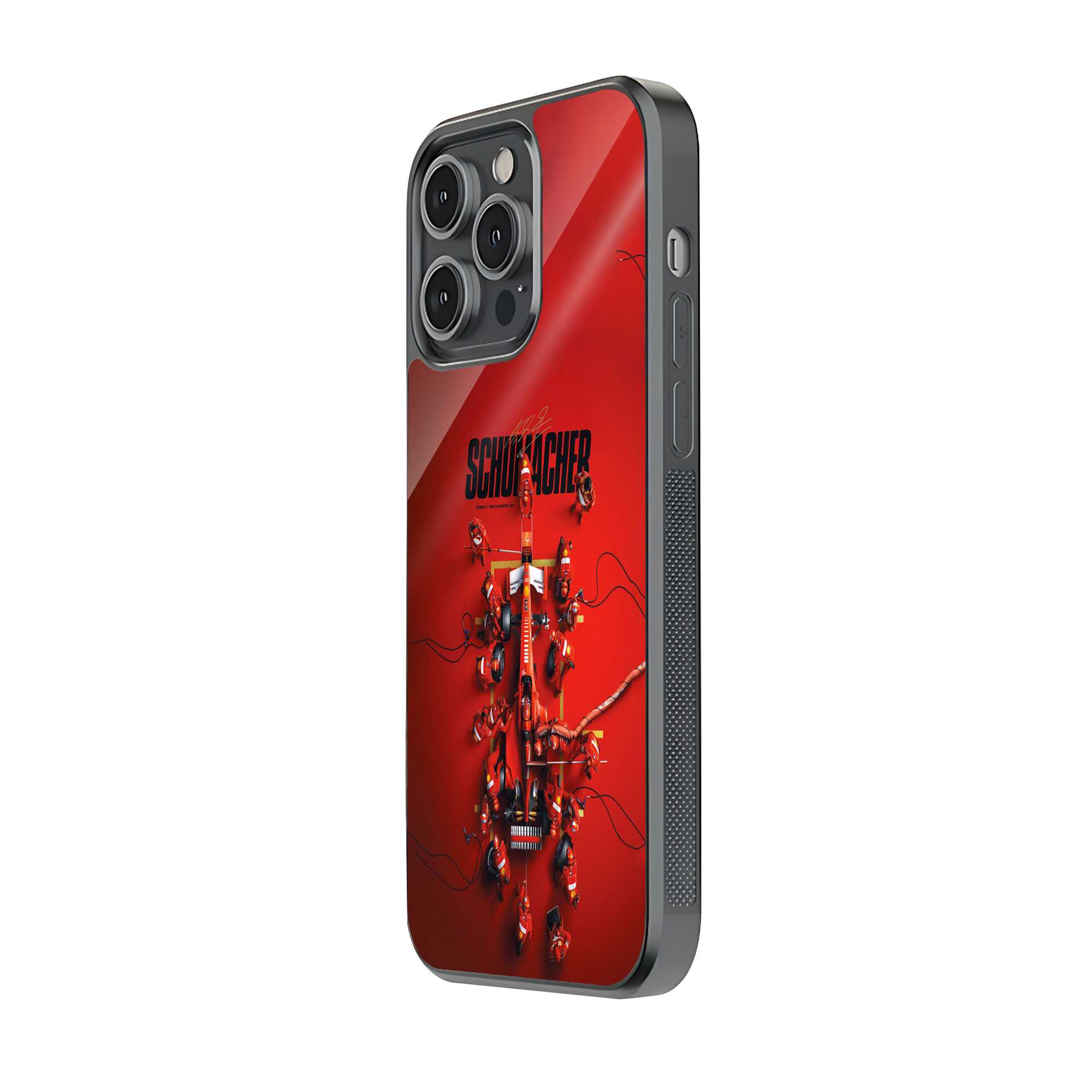 Schumi Red Glass Case Secondary image