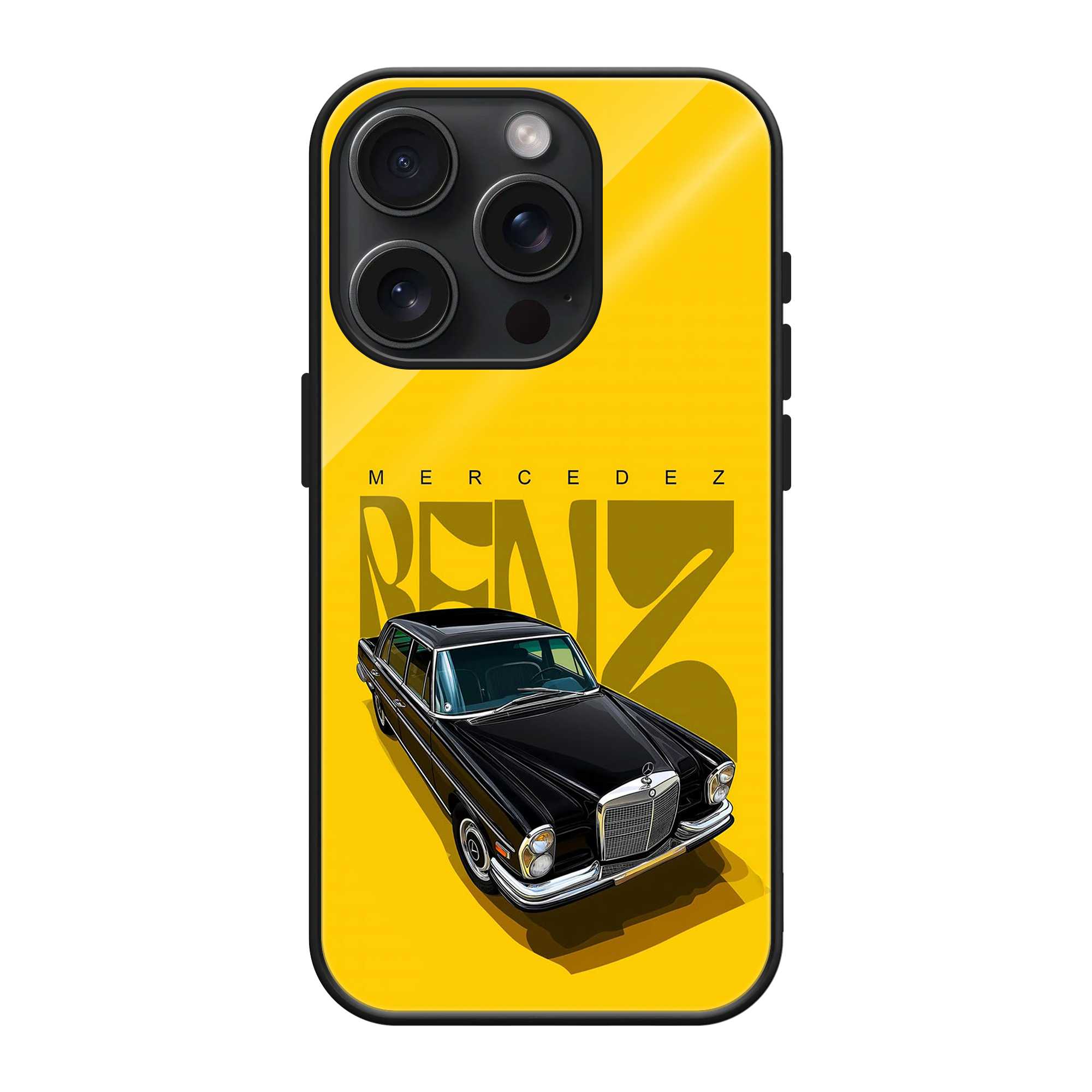 Retro Benz Glass Case Main image