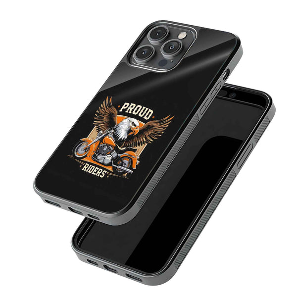 Proud Riders Glass Case