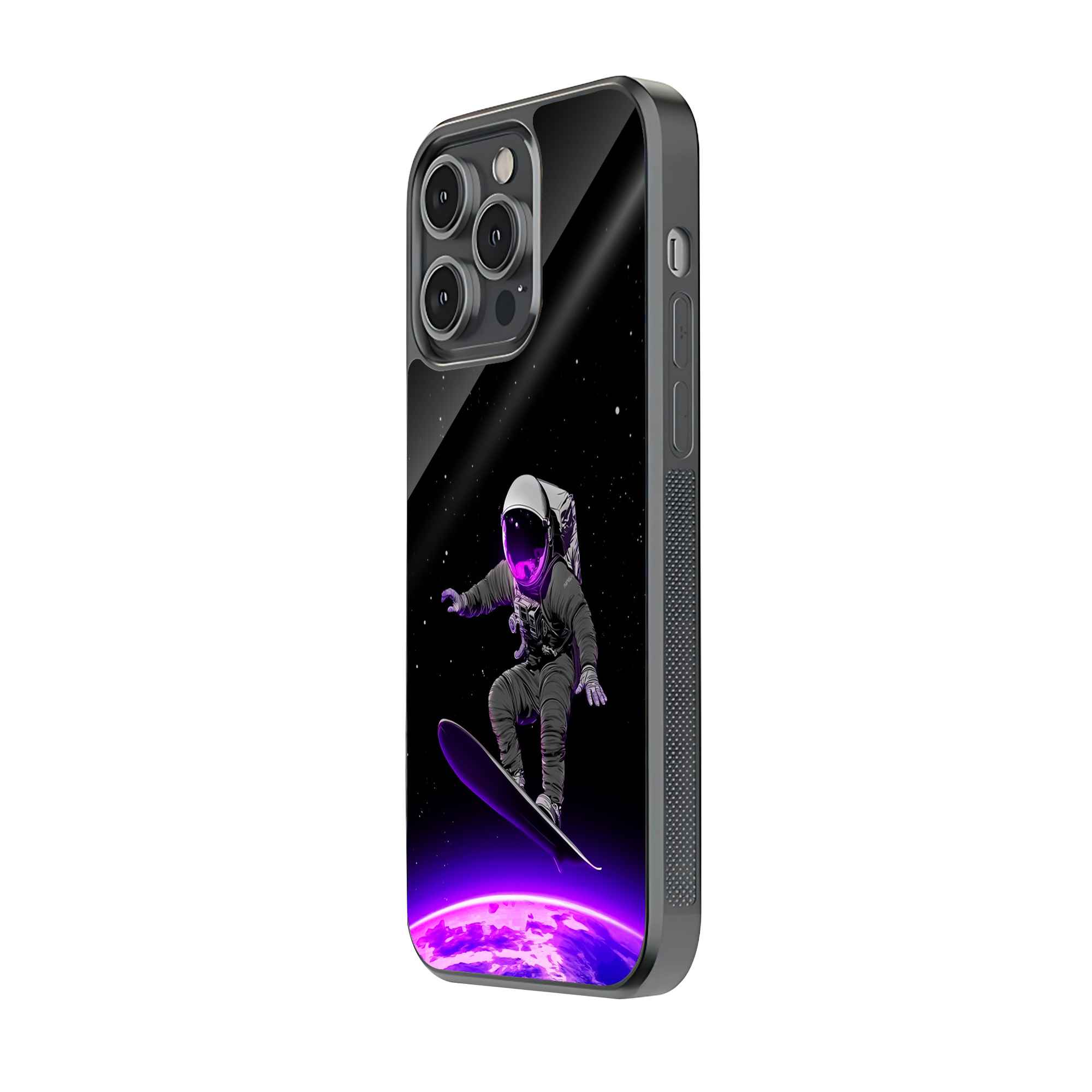 Cosmic Surfer Glass Case Secondary image
