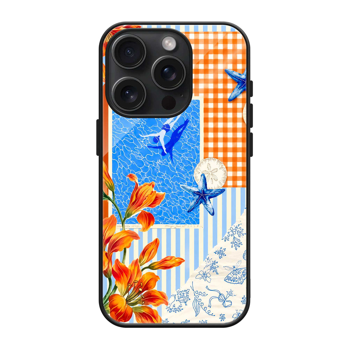 Coastal Bloom Glass Case Main image