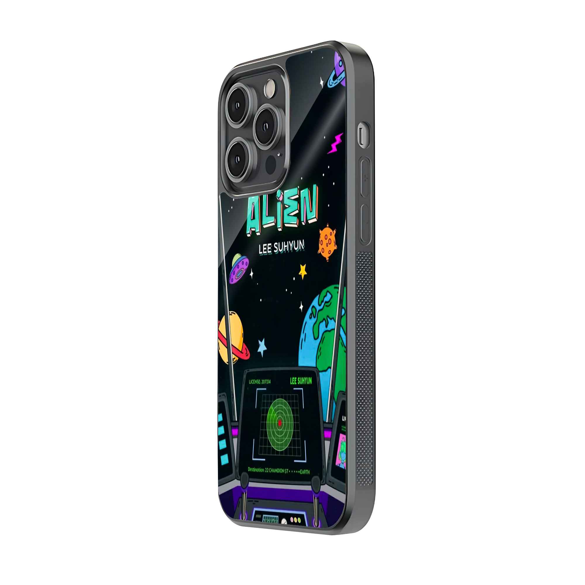 Alien Command Glass Case Secondary image