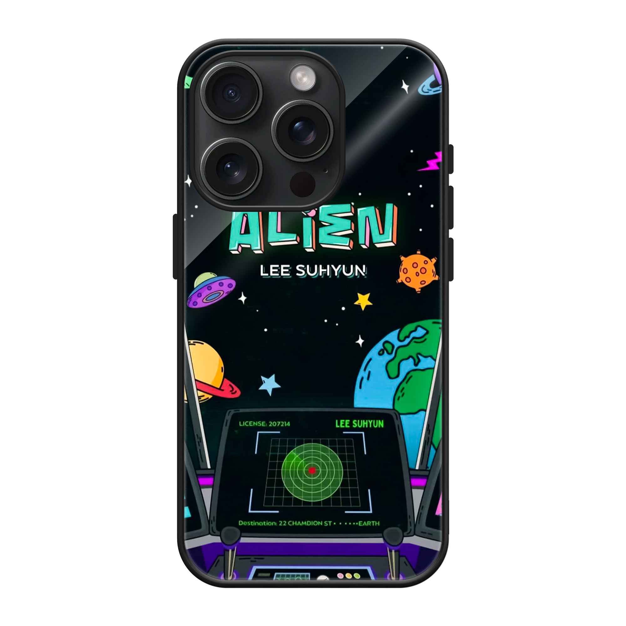 Alien Command Glass Case Main image