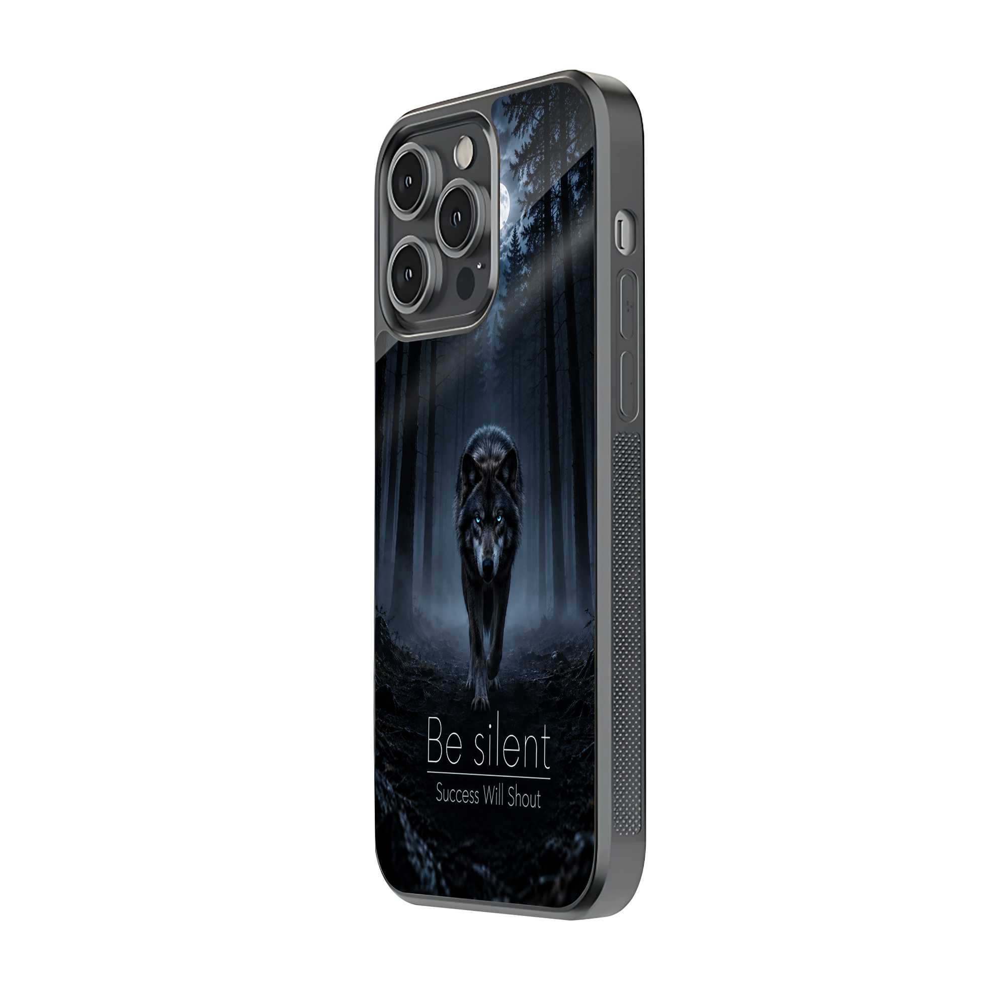 Silent Wolf Glass Case Secondary image