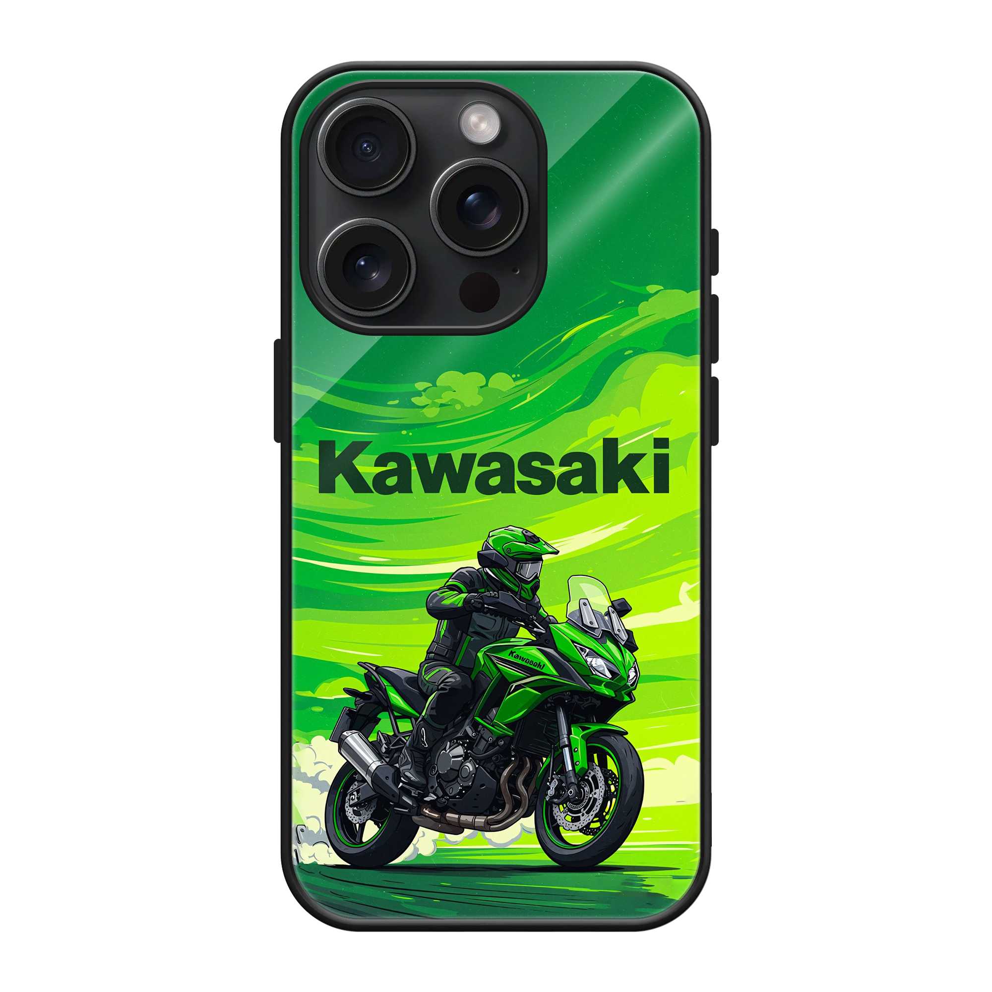 Kawasaki Pulse Glass Case Main image