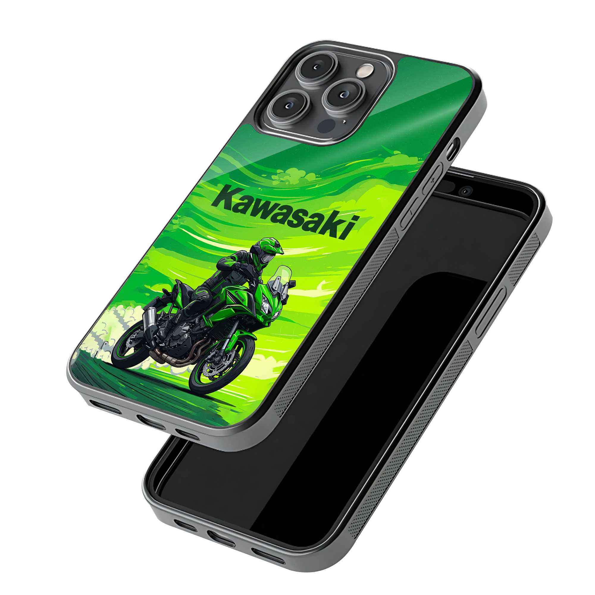 Kawasaki Pulse Glass Case
