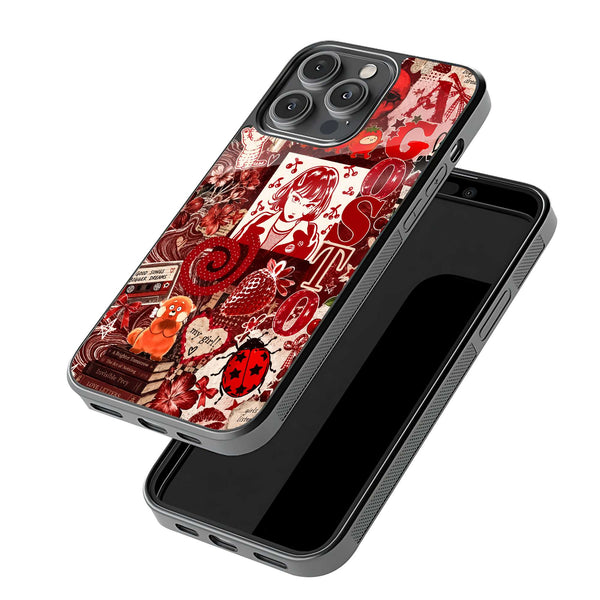 Berry Mood Glass Case
