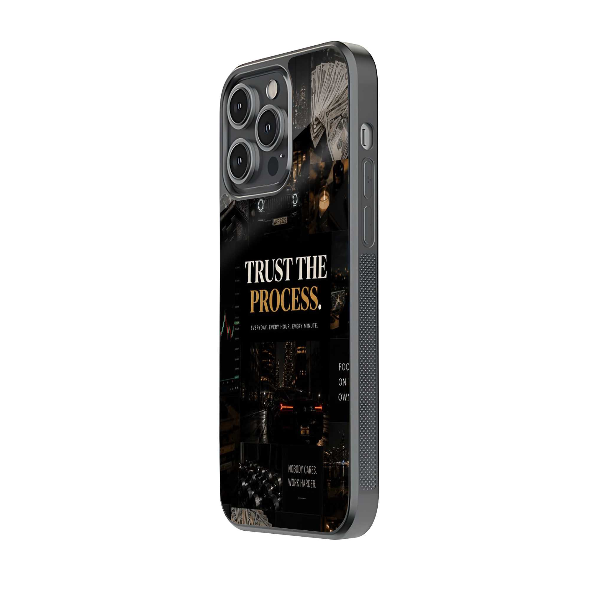 Trust The Process Glass Case Secondary image