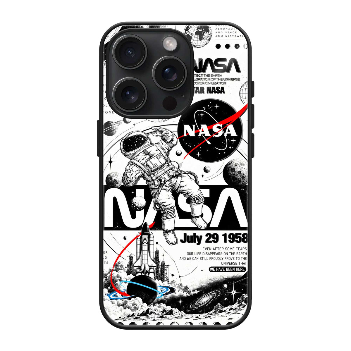 Cosmic Mission Glass Case Main image