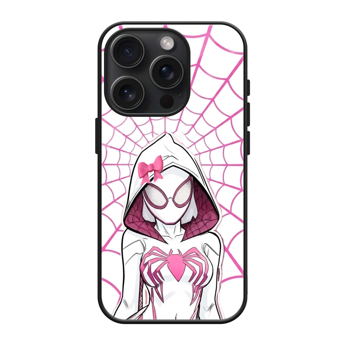 Pretty Web Glass Case