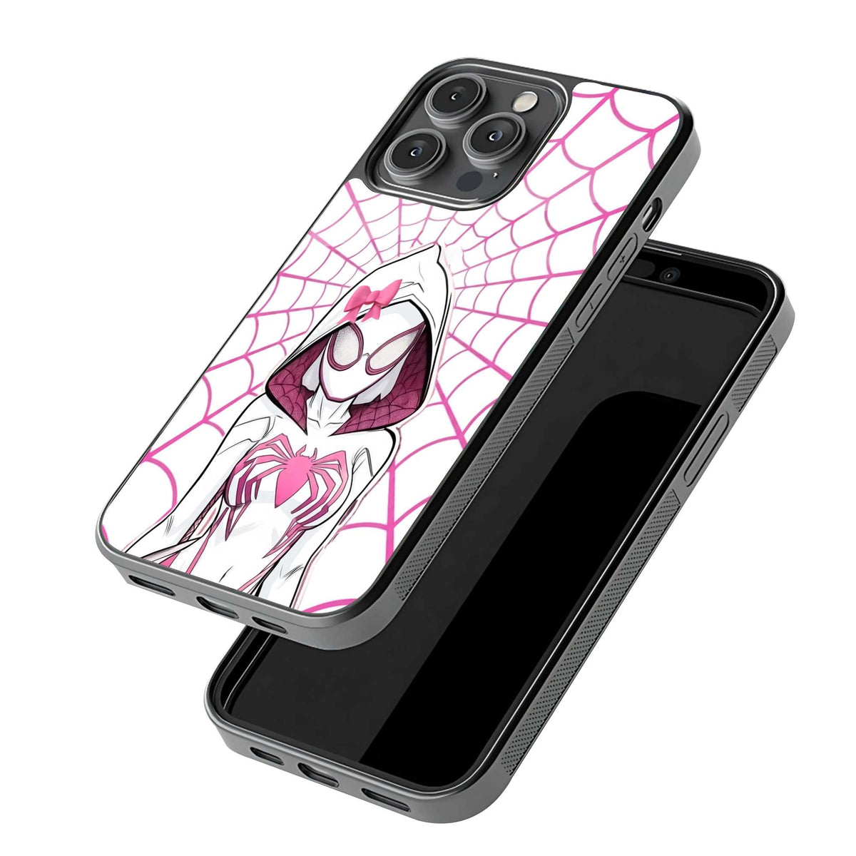 Pretty Web Glass Case