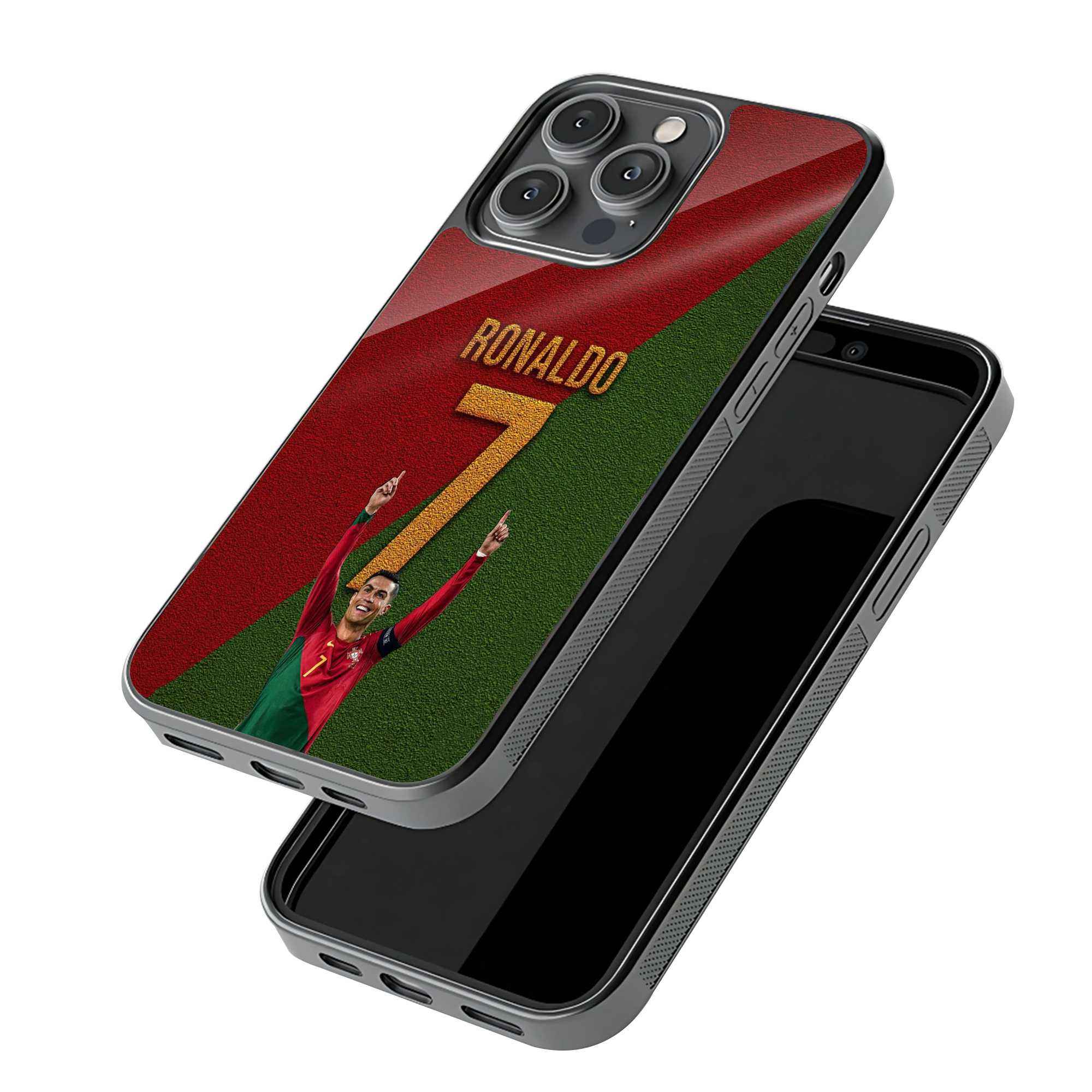CR7 Portugal Glass Case