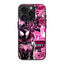 Pink Web Rush Glass Case