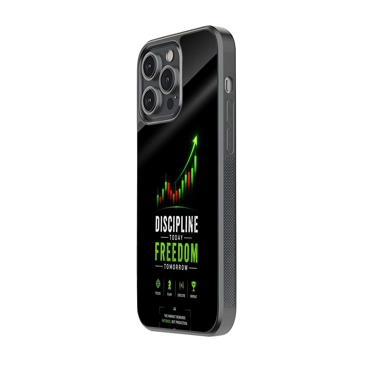Market Mindset Glass Case