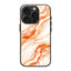 Rose Gold Flow Glass Case