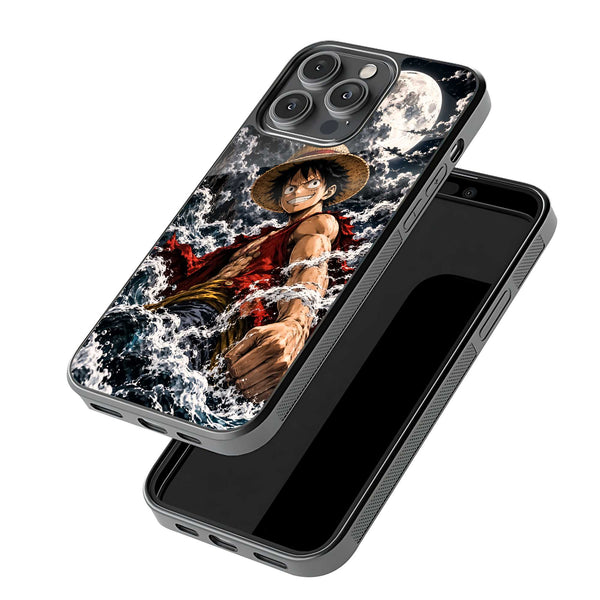 Moonlit Luffy Glass Case