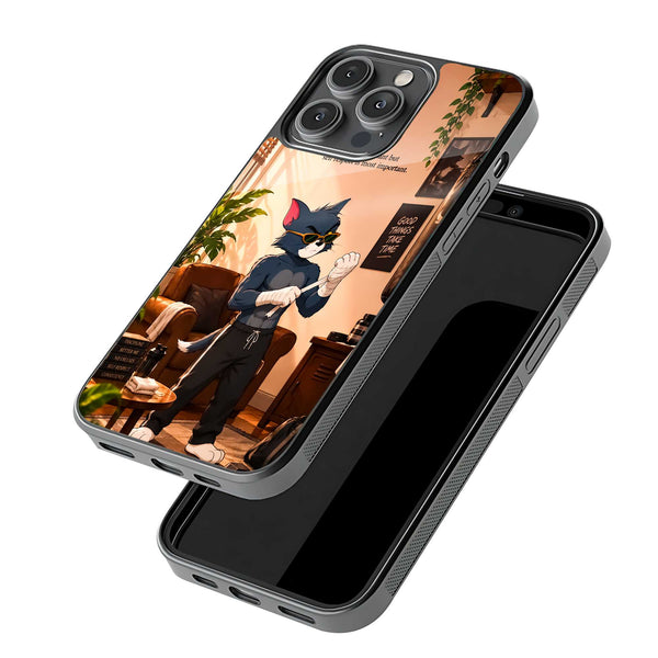 Alpha Tom Glass Case