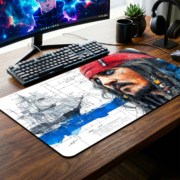 Jack Sparrow Desk Mat - 14 x 23 Inch image