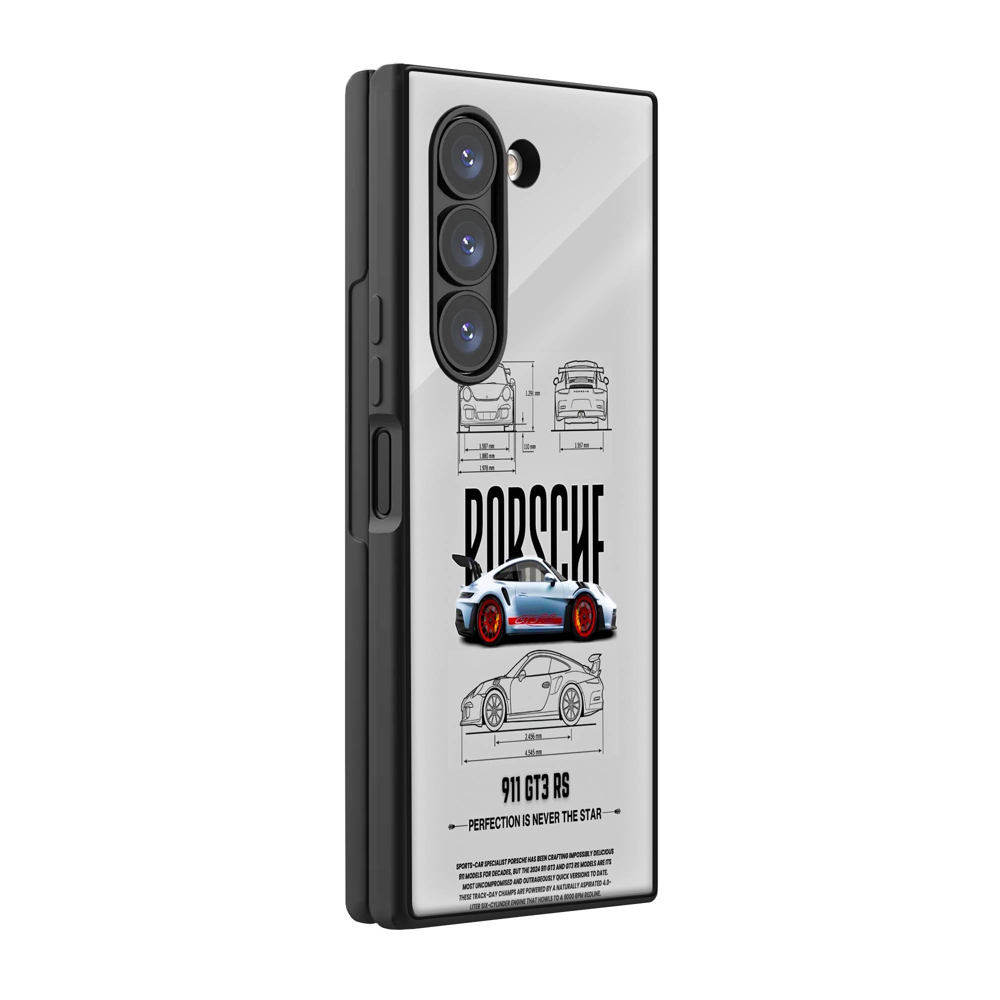 GT3 Samsung Z Fold Glass Case image 0 Main image