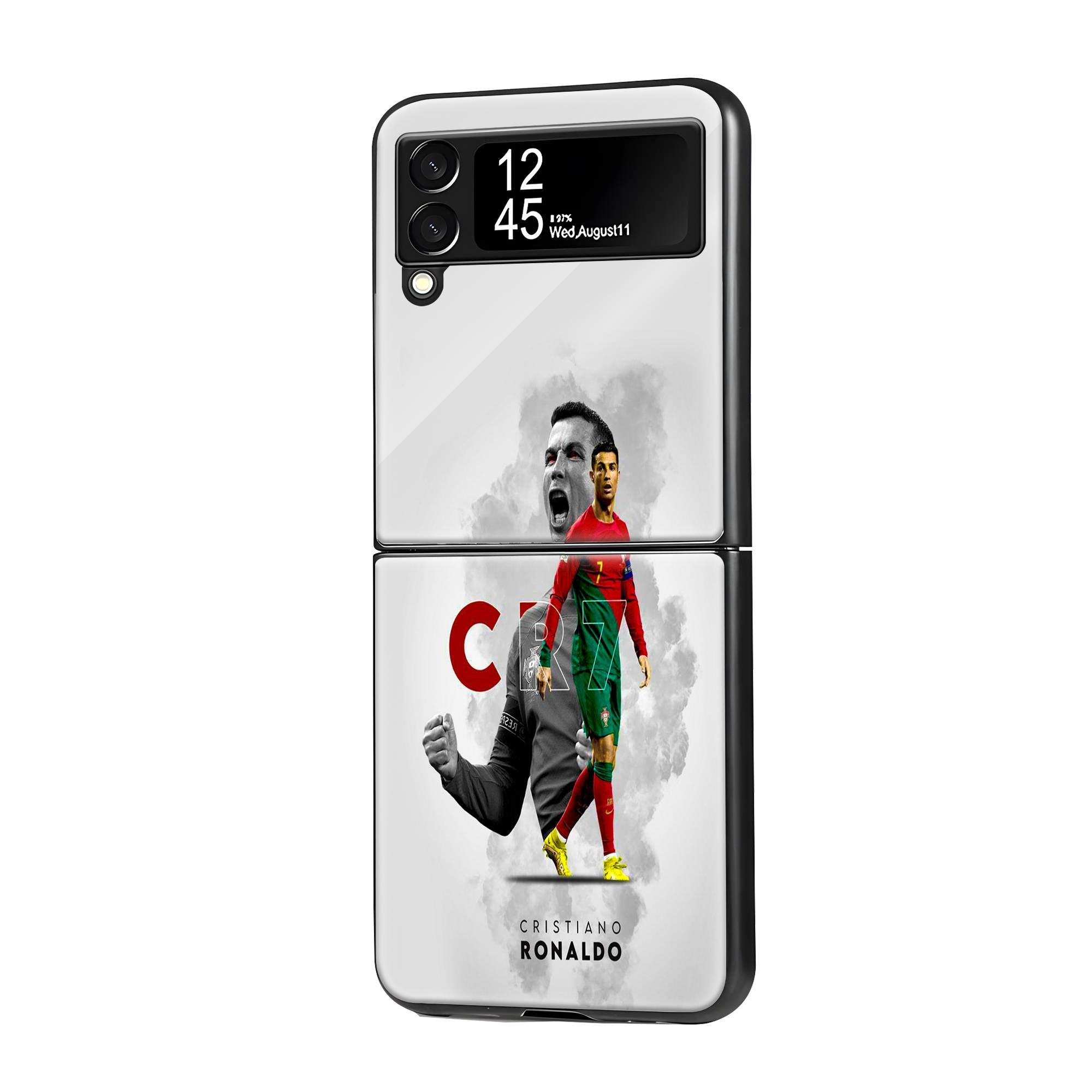 Cristiano Ronaldo Samsung Z Flip Glass Case image 0 Main image