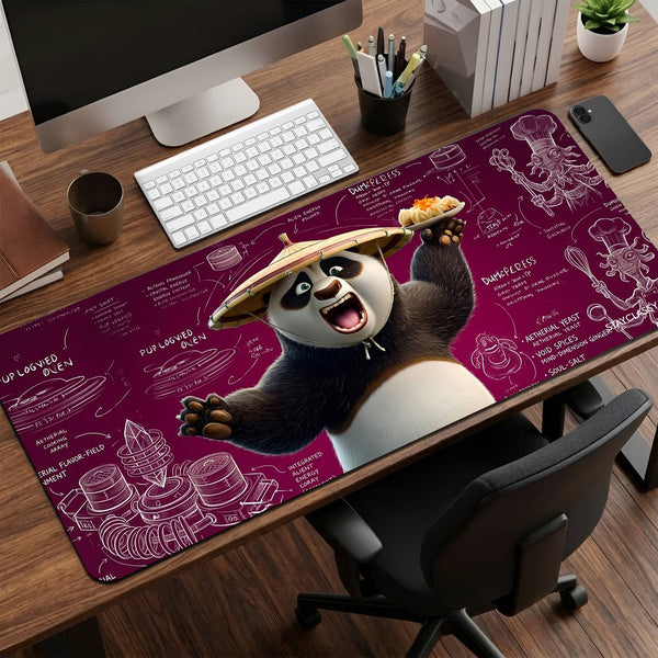 Foodie Panda Desk Mat image 0