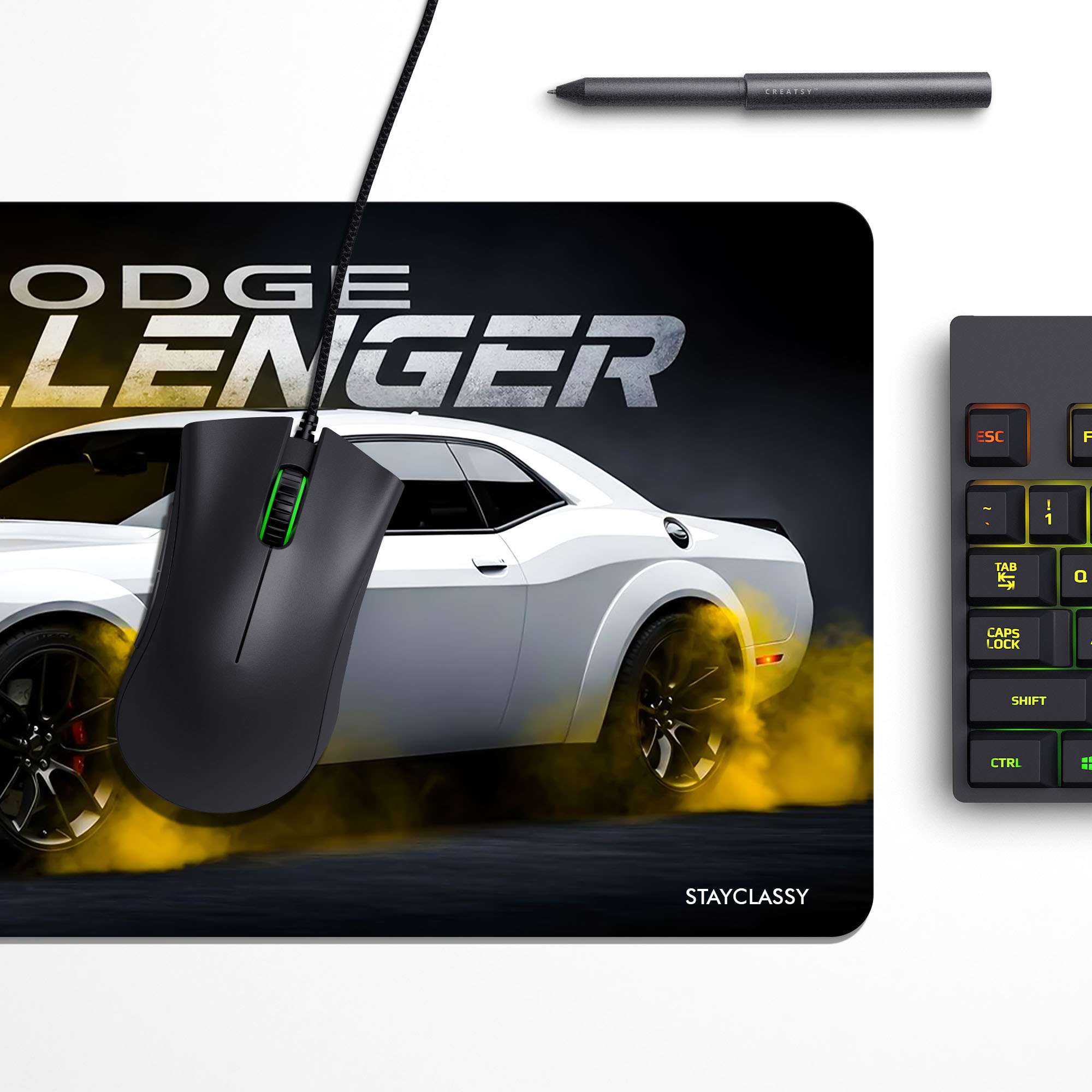 Dodge Challenger Desk Mat image 2