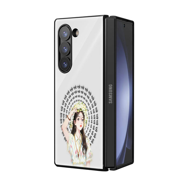 Sacred Halo Samsung Z Fold Glass Case image 1