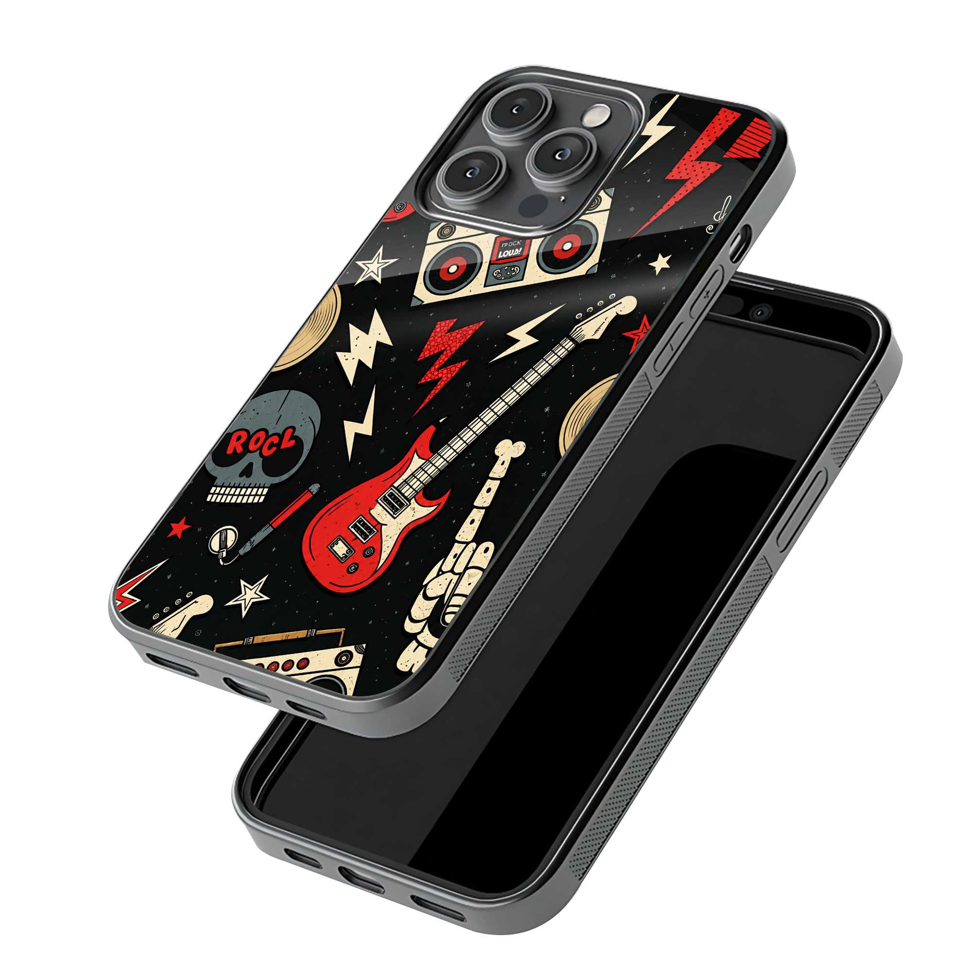 Rock And Roll Glass Case image 2