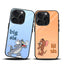 Sibling Rivals Couple Mobile Case image 0