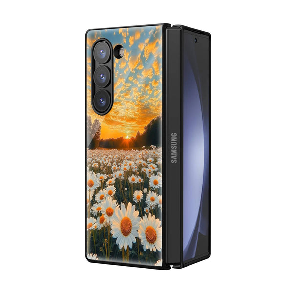 Sunset Feels Samsung Z Fold Glass Case image 1