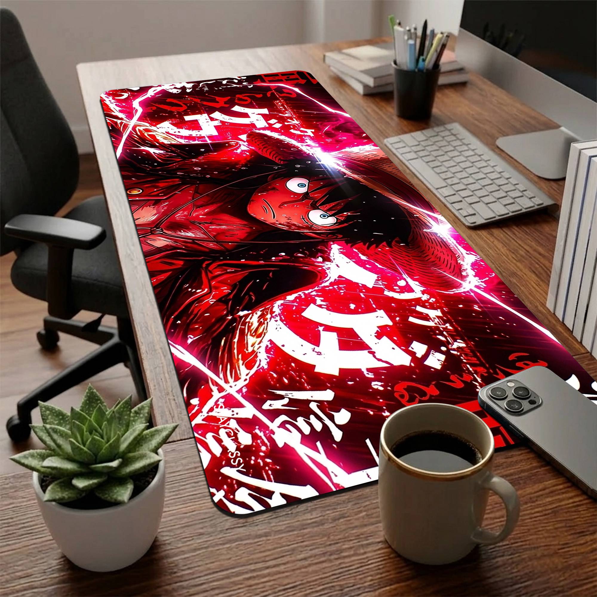 Manga Luffy Desk Mat image 1