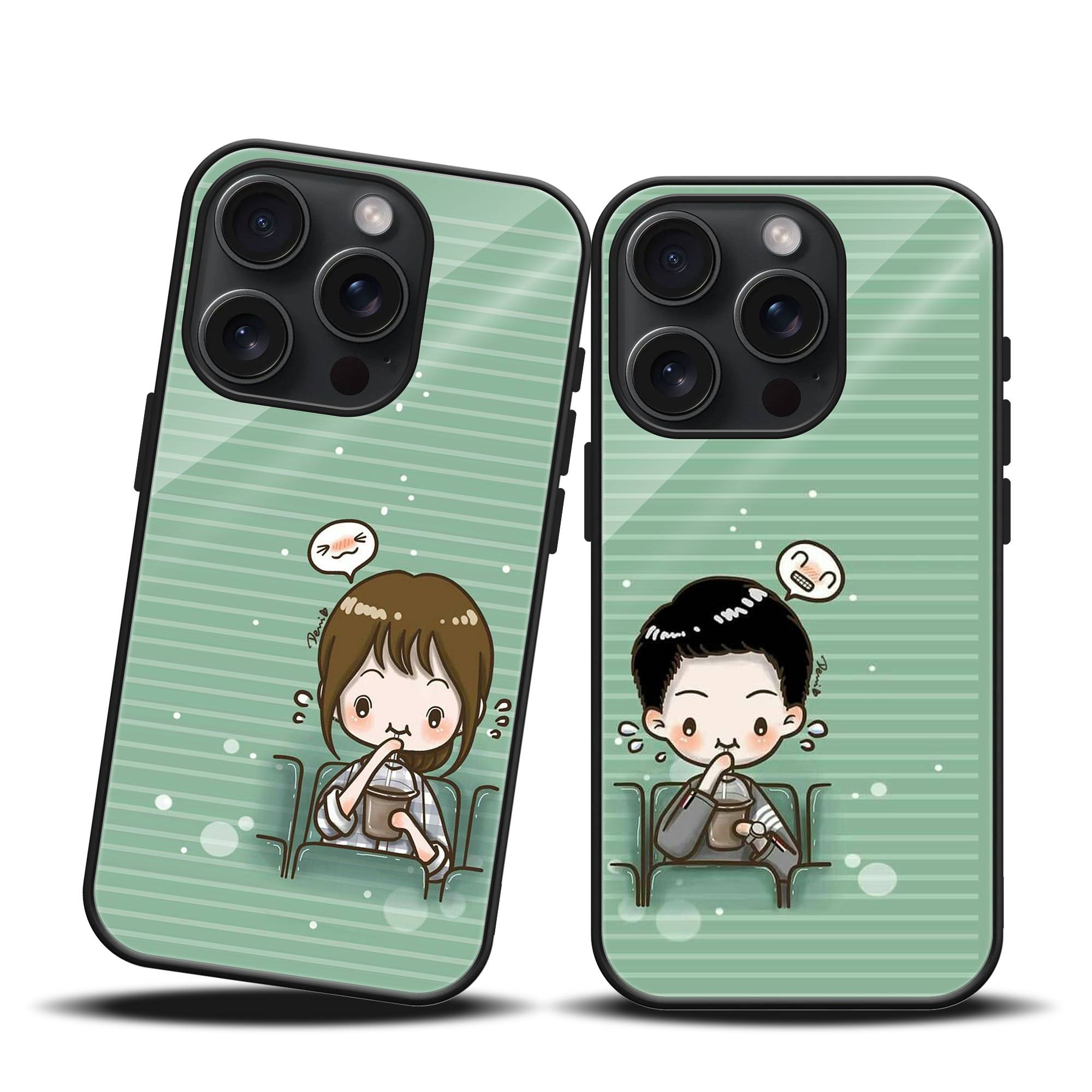 Sweet Sips Couple Mobile Case image 0 Main image