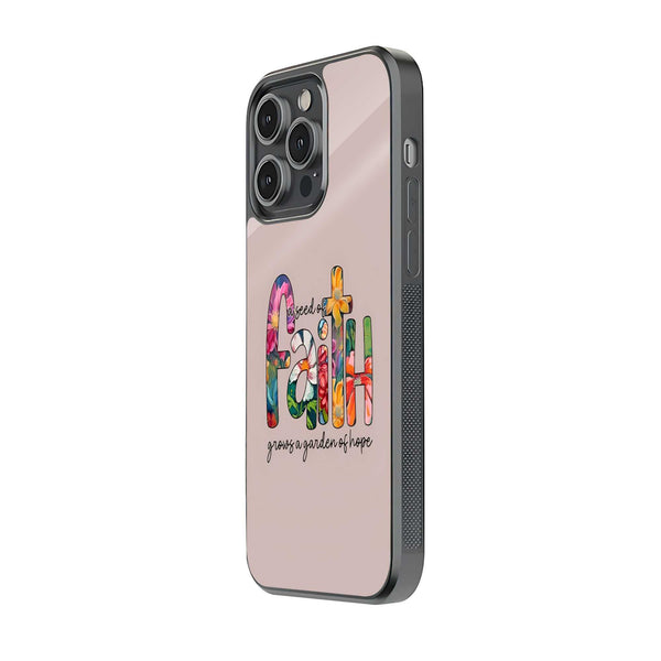 Faith Blossom Glass Case image 1