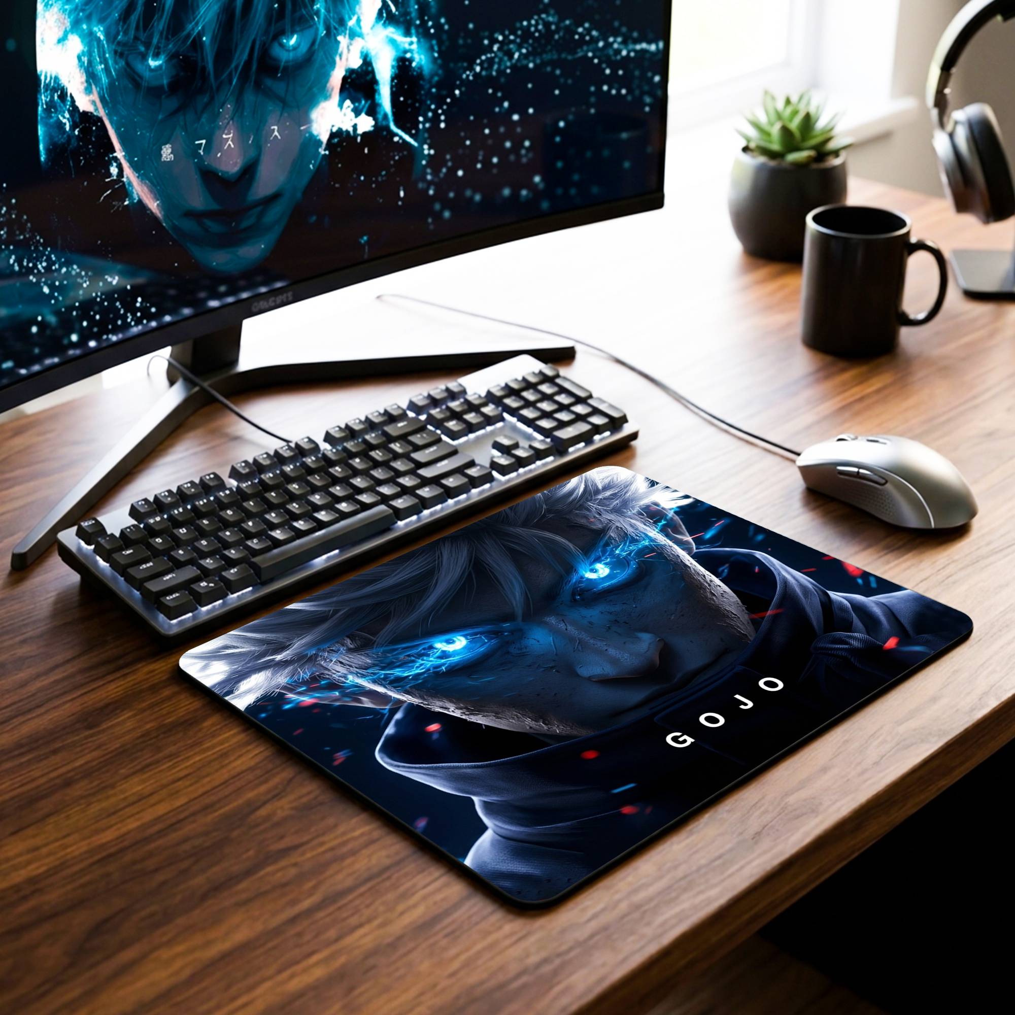 Gojo Desk Mat - 7.5 x 9 Inch image