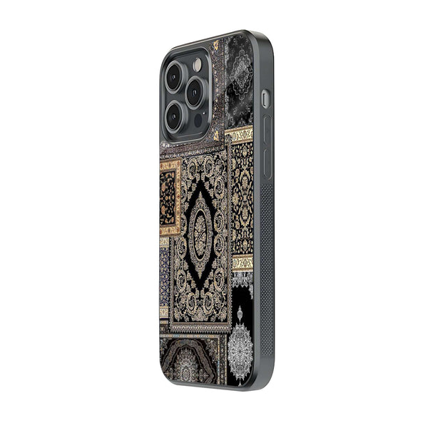 Vintage Carpet Glass Case image 1