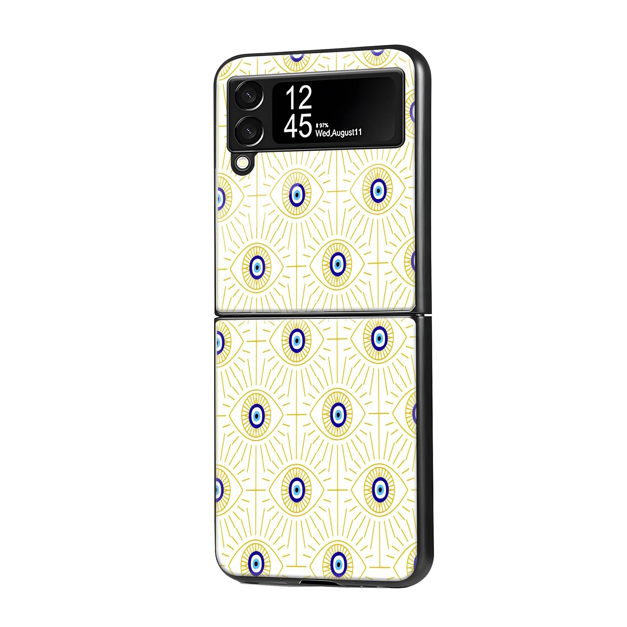 Evil Eye Samsung Z Flip Glass Case image 0 Main image