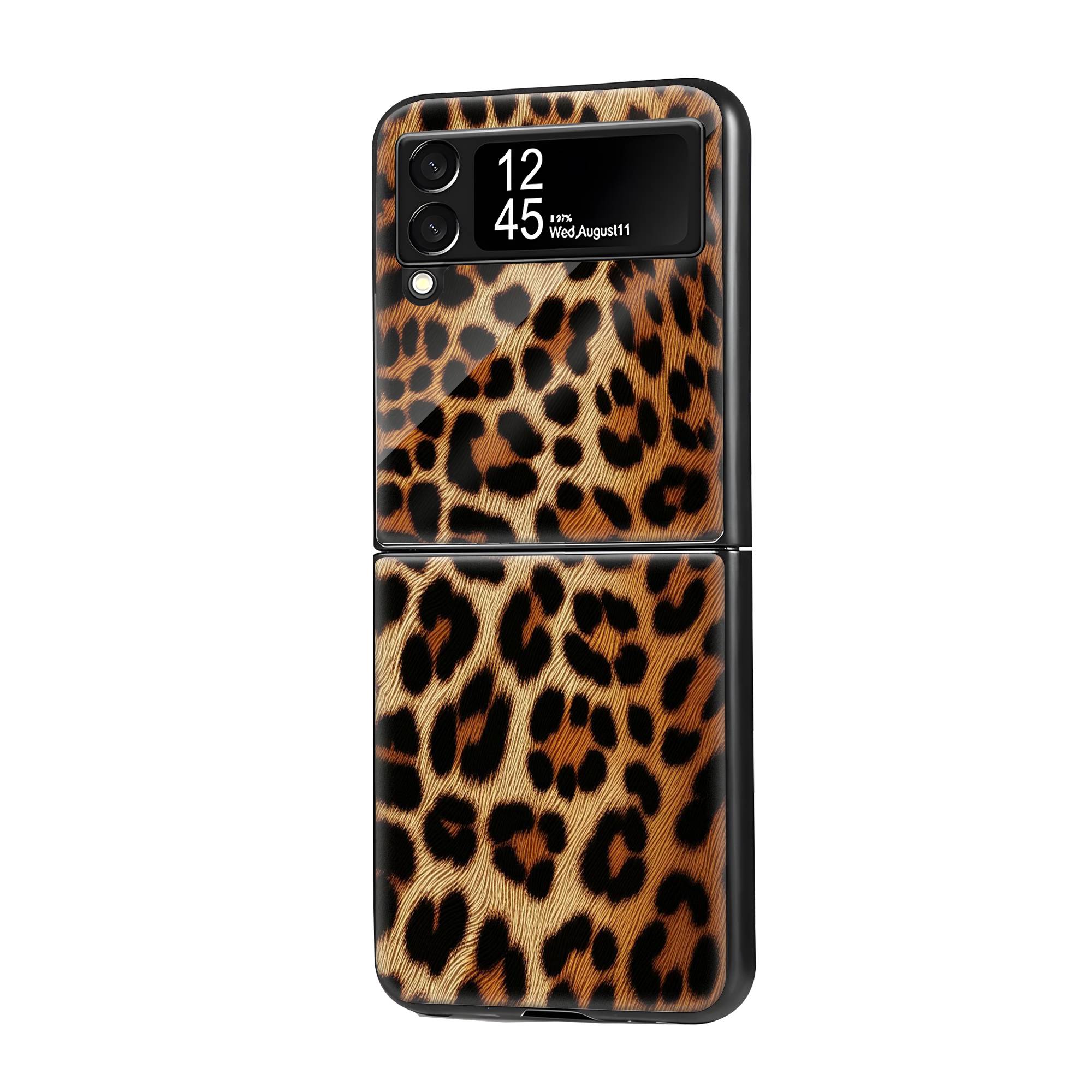 Wild Spots Samsung Z Flip Glass Case image 0 Main image