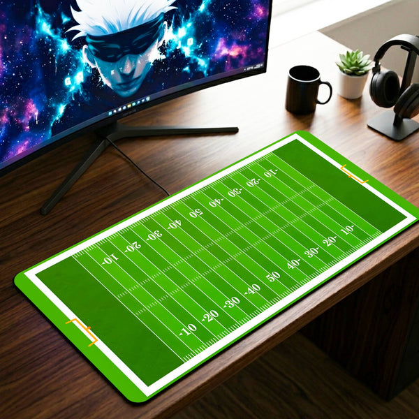 Soccer Pitch Desk Mat - 11 x 23 Inch image