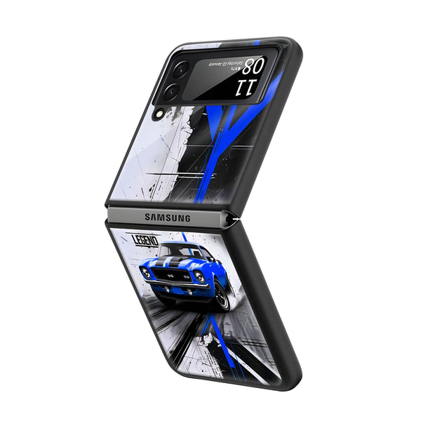 Classic Camaro Samsung Z Flip Glass Case image 1