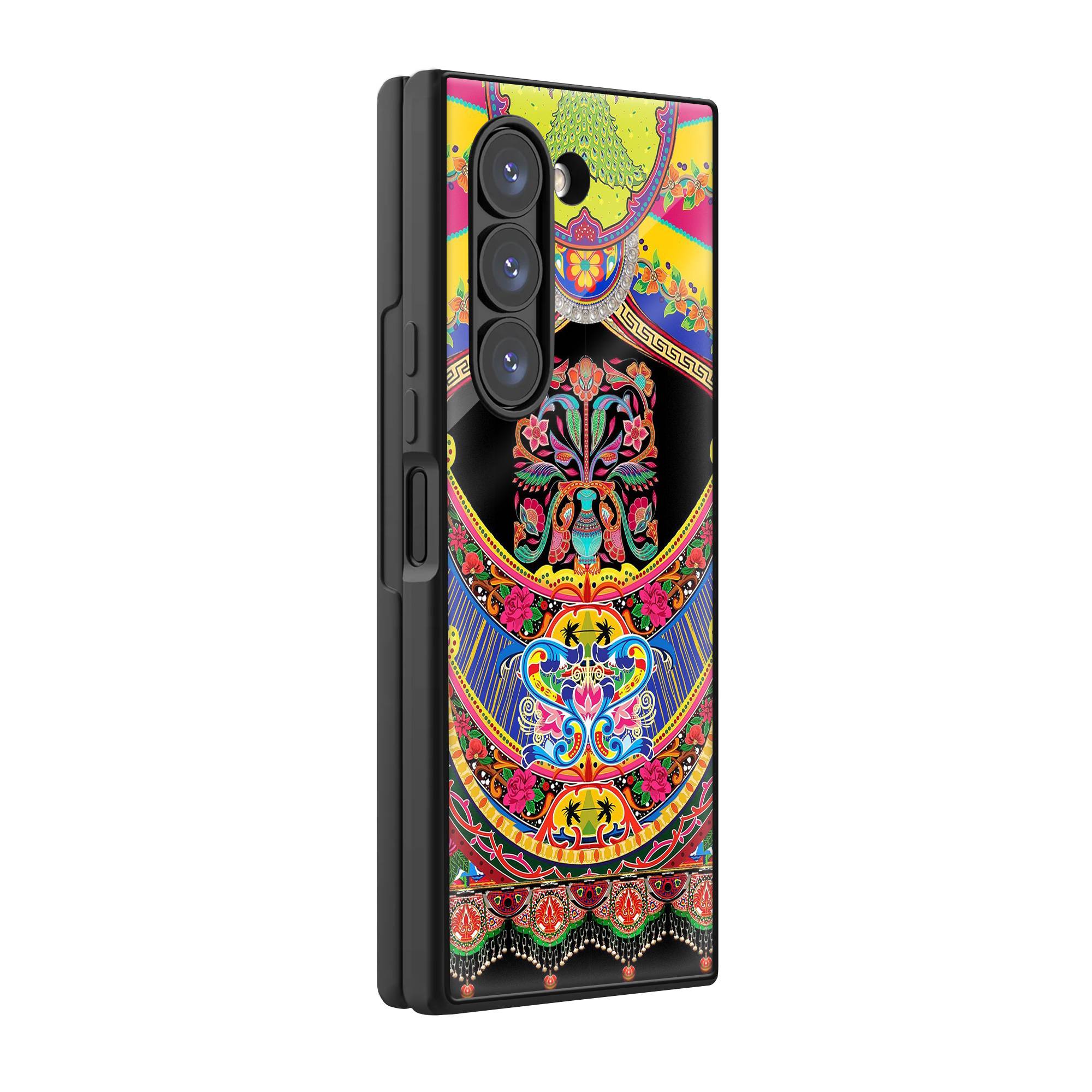Truck Art Samsung Z Fold Glass Case image 0 Main image